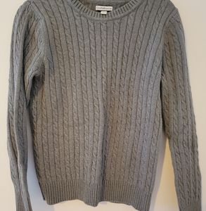 Croft and barrow cable knit sweater